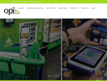 Tablet Screenshot of opticalphusion.com